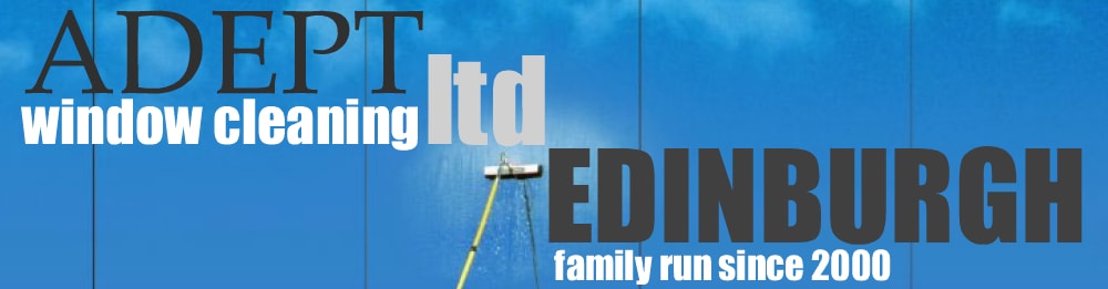 Adept Window Cleaner Edinburgh Services Footer Banner